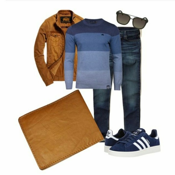 M Other - • HP {M} Genuine Leather Wallet